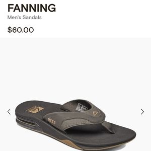 Reef Fanning mens sz 9